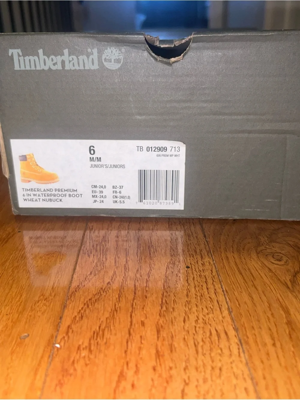 Timberland Kids Wheat Lace-Up Work Boots - Tan